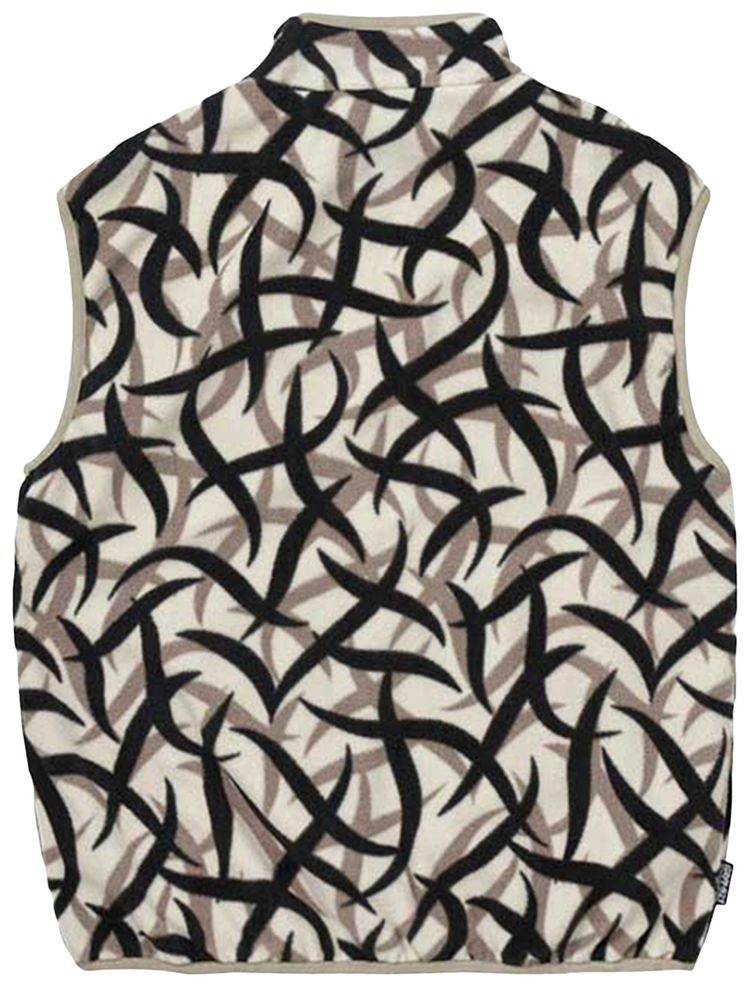 Gramicci Knit Reversible Fleece Vest Tribal Terra