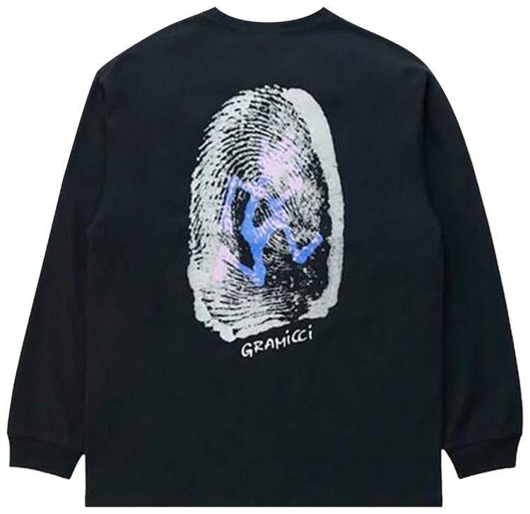 Gramicci Thumbprint Long Sleeve Tee Vintage Black