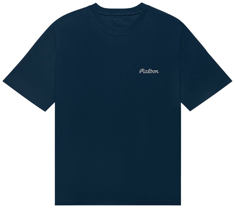Malbon Bermuda Baldwin Tee Navy