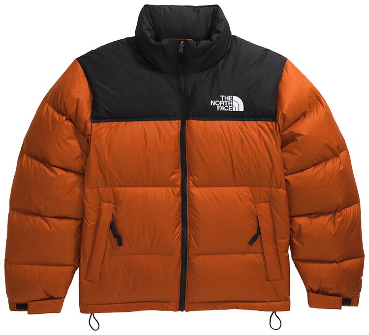 The North Face 1996 Retro Nuptse Jacket Earthen CopperTNF Black