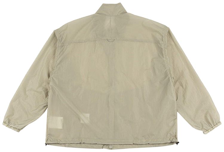 And Wander Oversized Rip Jacket Light Beige