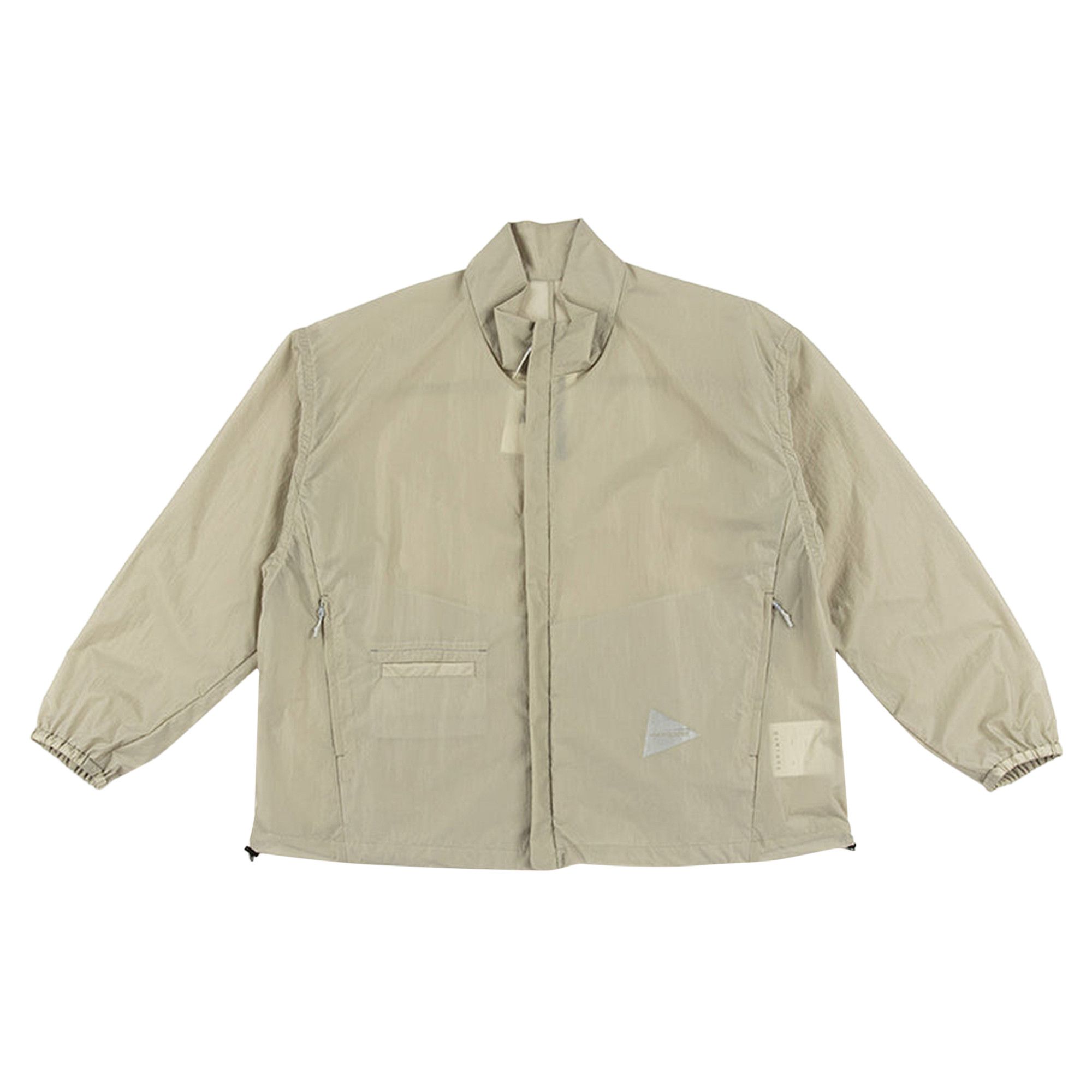 Buy And Wander Oversized Rip Jacket 'Light Beige' - 5745181089