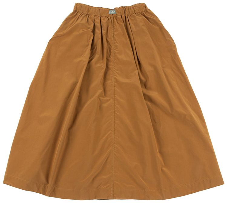 And Wander Oversized Cargo Skirt Brown