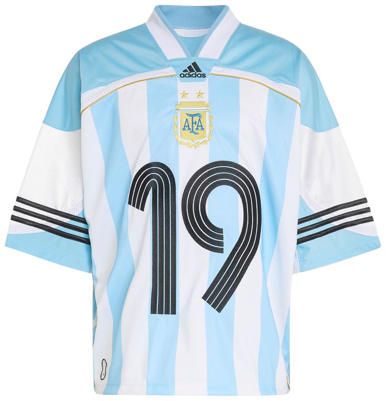 Adidas Bringback Remixed Argentina Jersey Clear BlueWhiteBlack