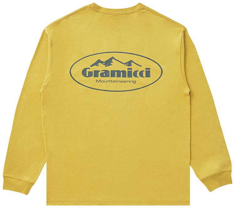 Gramicci Knit Mountaineering Long Sleeve Tee Deep Yellow