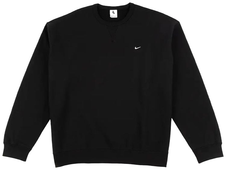 Nike Solo Swoosh Crewneck BlackWhite