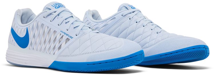 Nike Lunar Gato 2 IC Football Grey Light Photo Blue