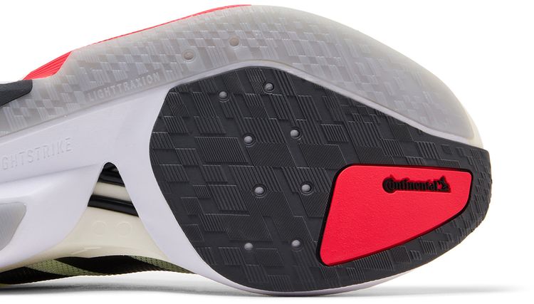 adidas Adizero Boston 13 White Black Lucid Red