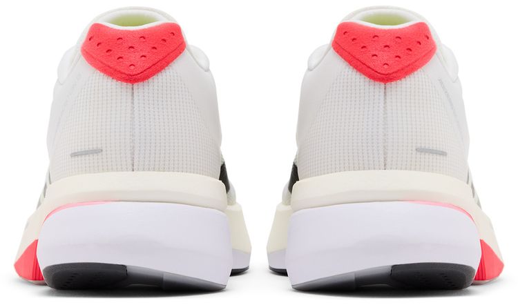 adidas Adizero Boston 13 White Black Lucid Red