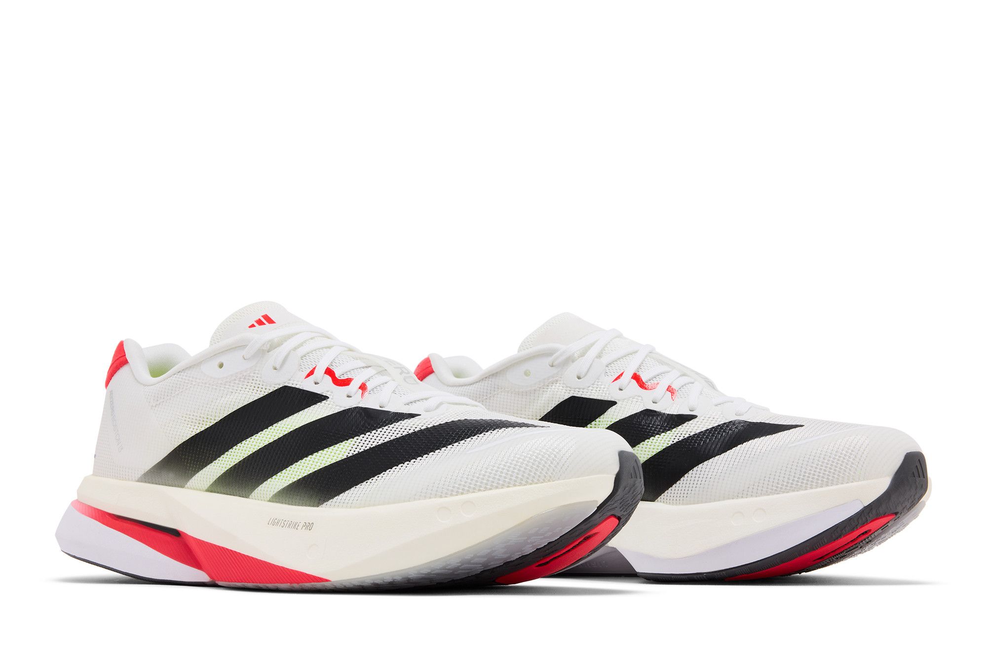 Buy adidas Adizero Boston 13 'White Black Lucid Red' - JS4932 | GOAT