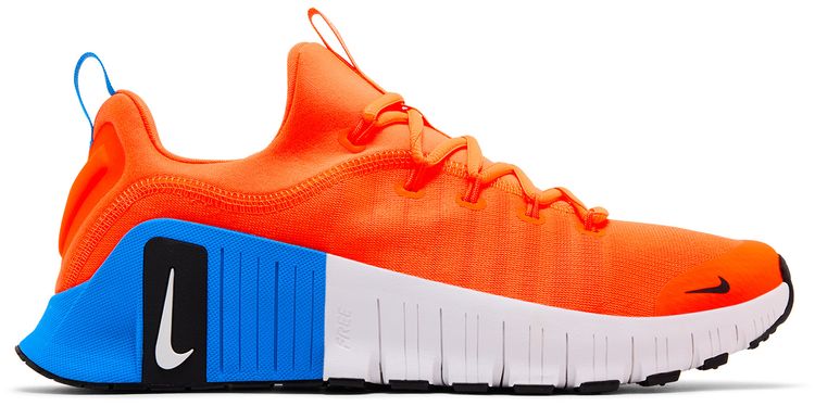Nike Free Metcon 6 Total Orange Photo Blue