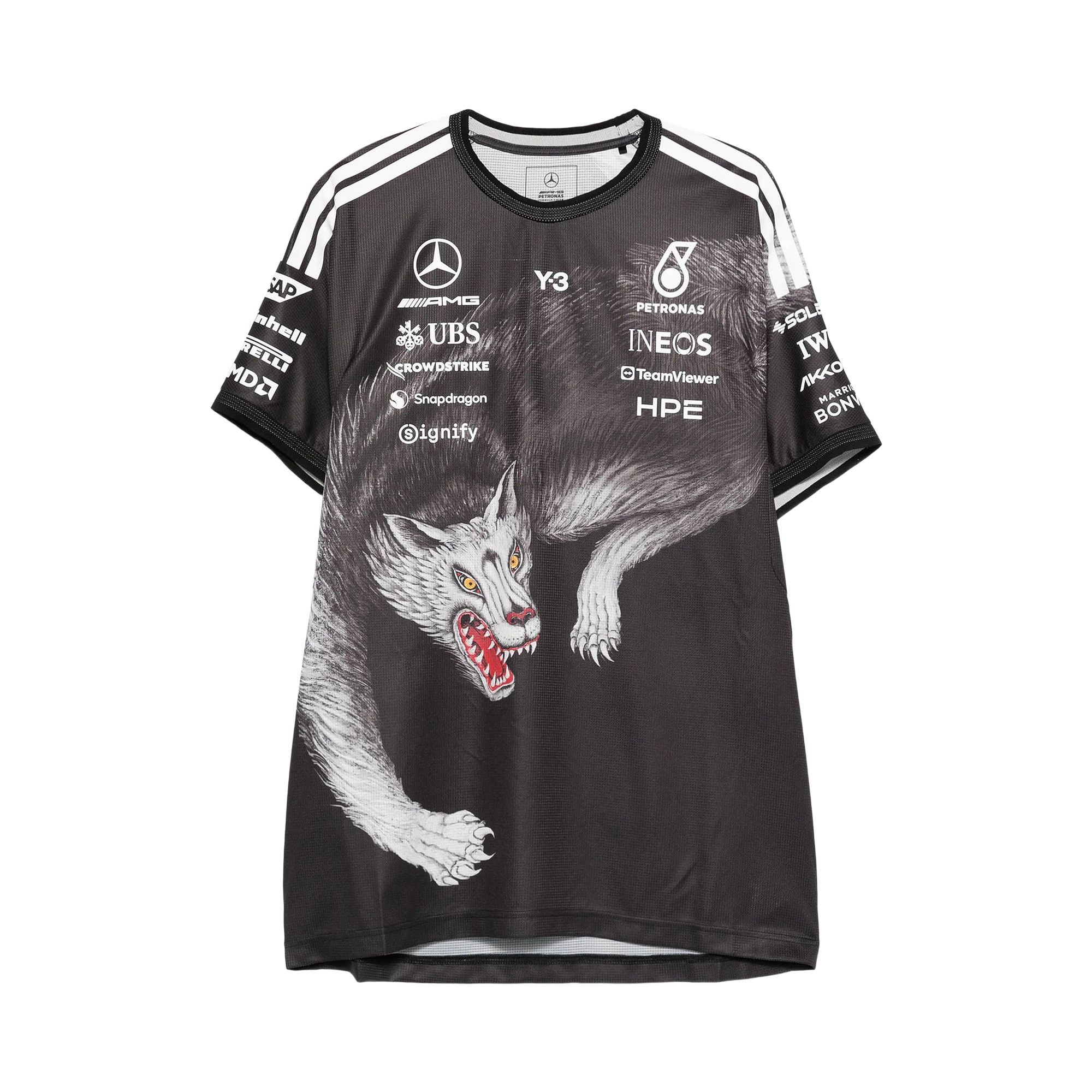 Buy Y-3 F1 DRVR Short-Sleeve Jersey 'Black' - KQ9844 | GOAT