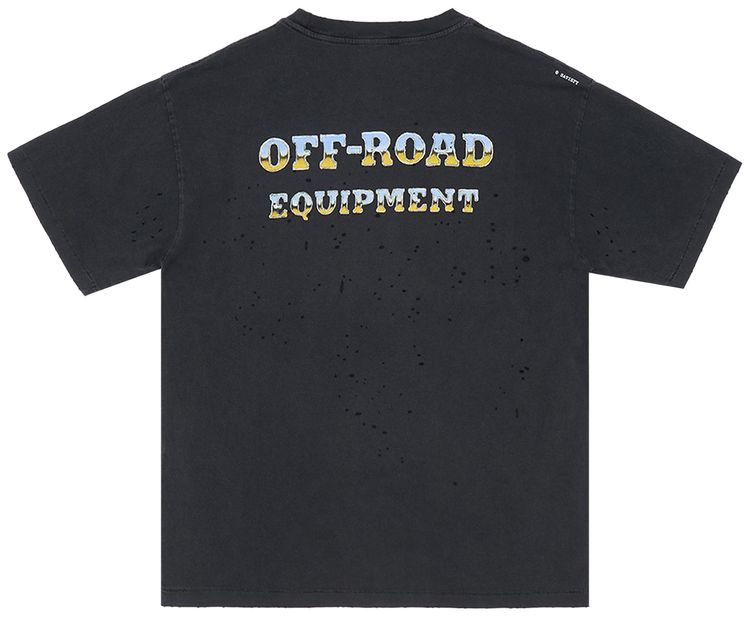 SATISFY MothTech Monster Truck T Shirt Aged Black