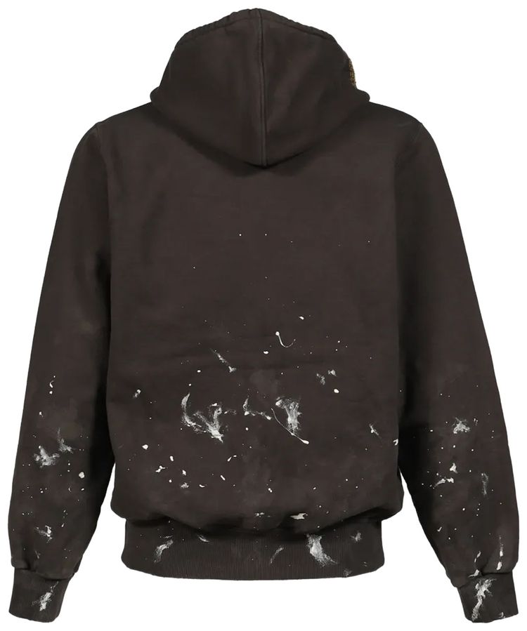 Doublet Moss Grown Embroidery Hoodie Brown
