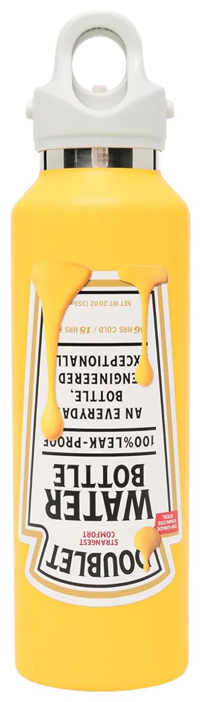 Doublet Fridge Style Medium Water Bottle Mustard