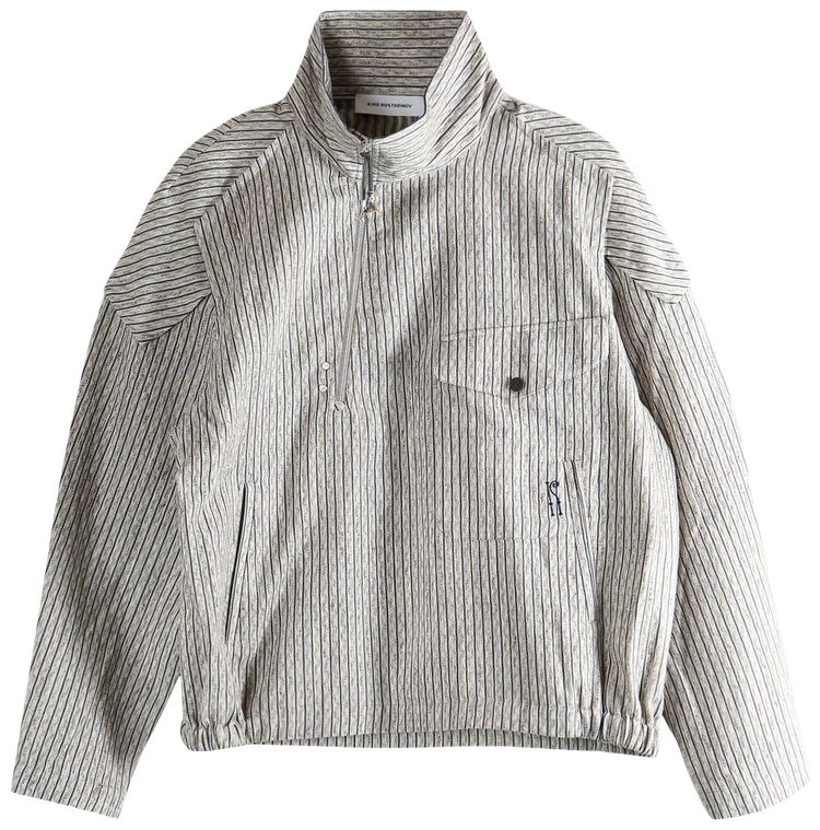 Kiko Kostadinov Farkas Pullover Jacket TanBlue