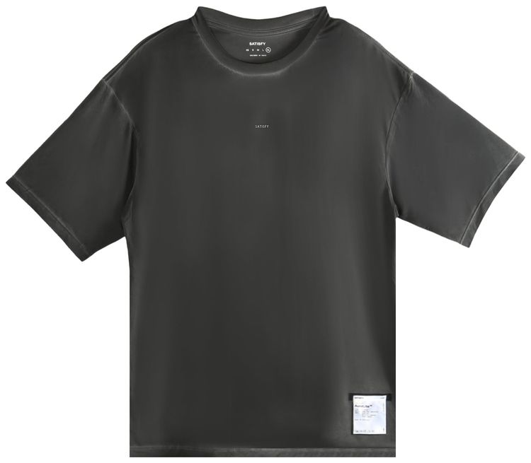 SATISFY Auralite T Shirt Pigment Black