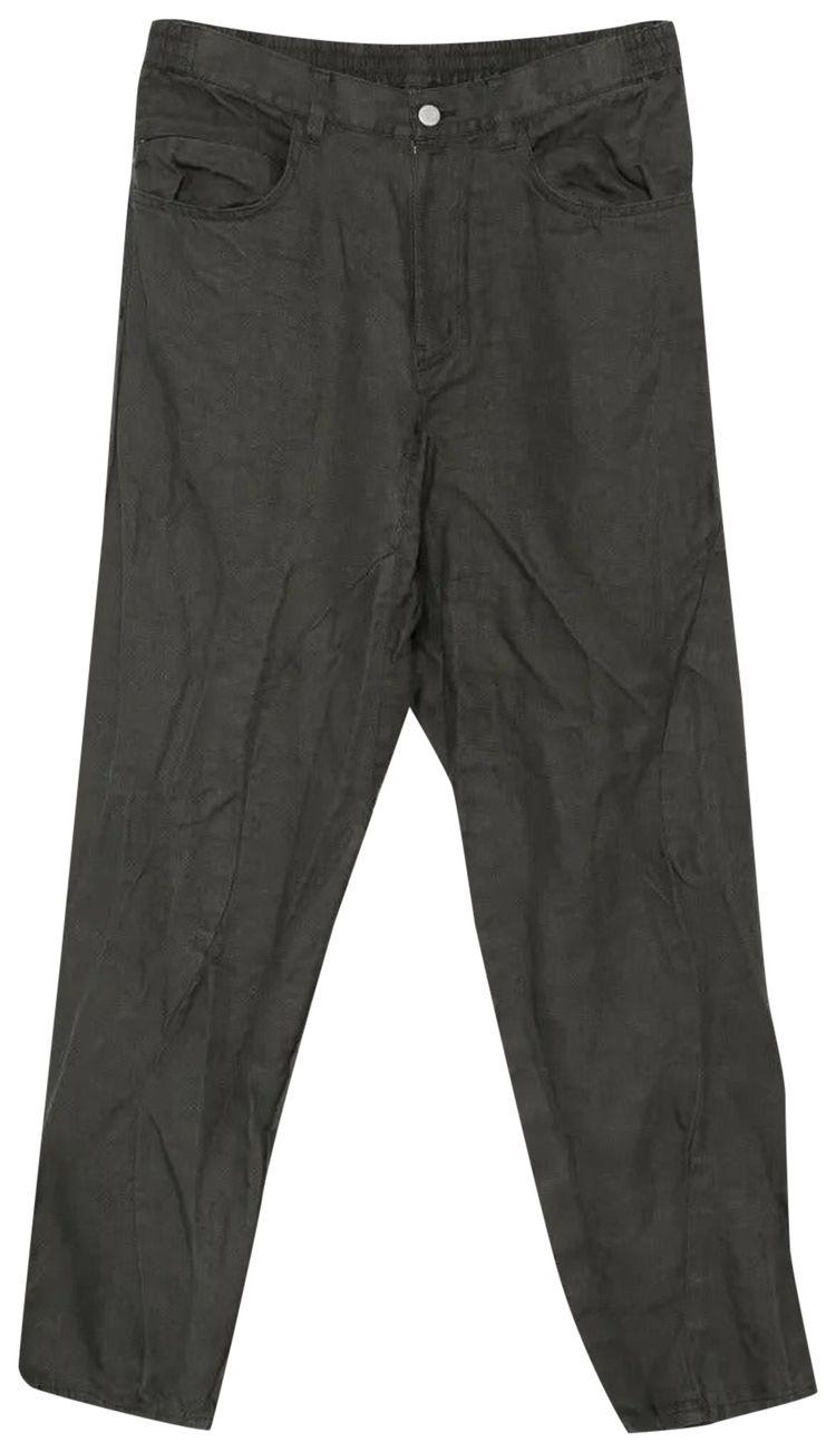 Undercover High Waisted Pants Khaki Grey
