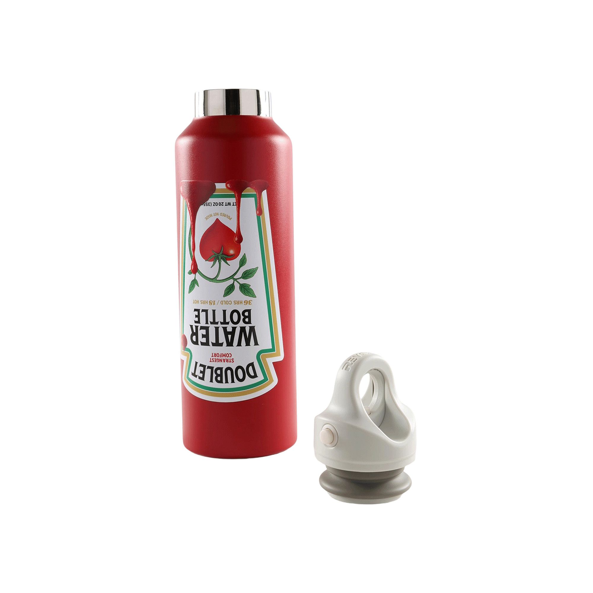 Buy Doublet Fridge Style Medium Water Bottle 'Ketchup