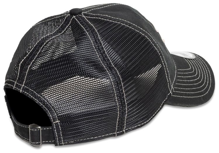 Stussy New Era 9twenty Washed Basic Trucker Black