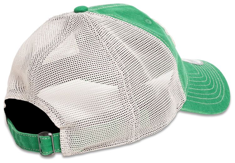 Stussy New Era 9twenty Washed Basic Trucker Green