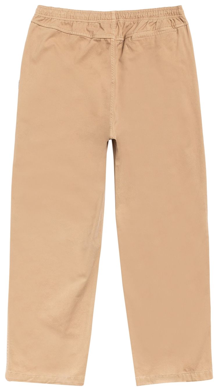 Stussy Beach Pant Cotton Twill Khaki
