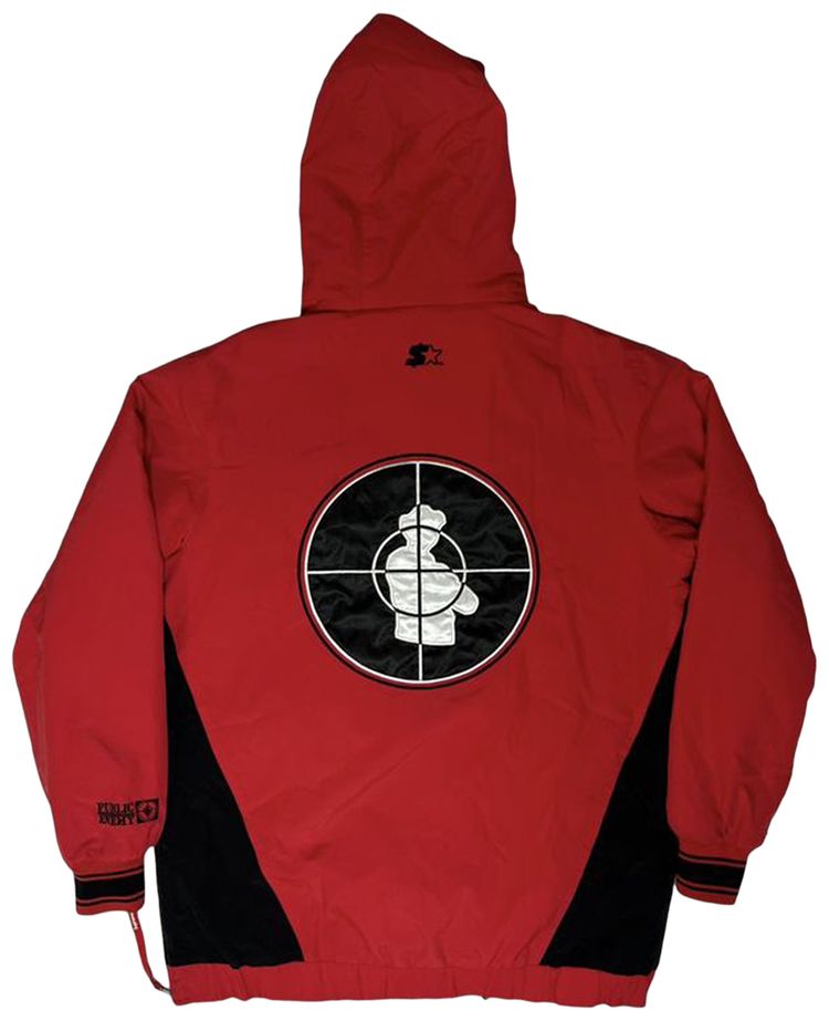 Supreme x Public Enemy Starter Jacket Red