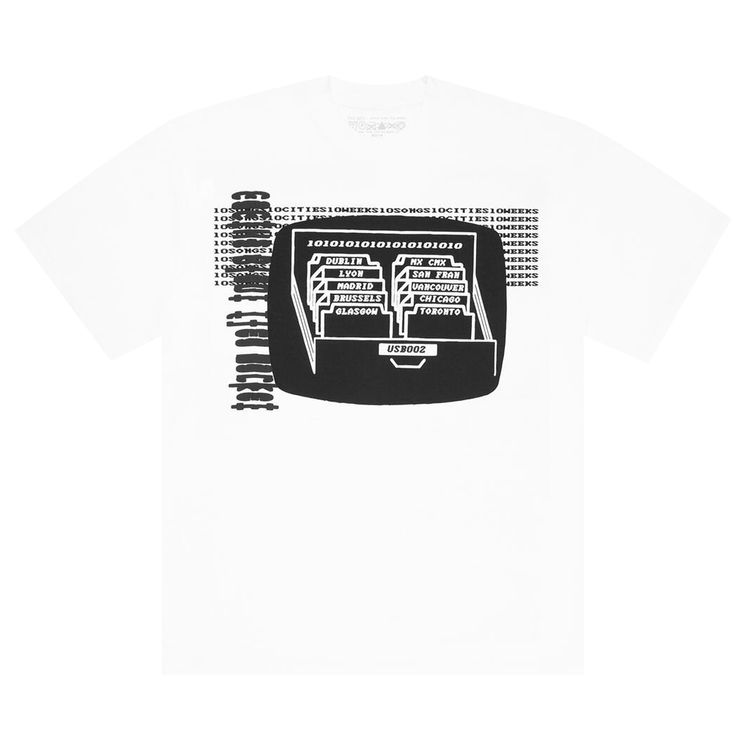 Cactus Plant Flea Market x Fred Again OG Tee White