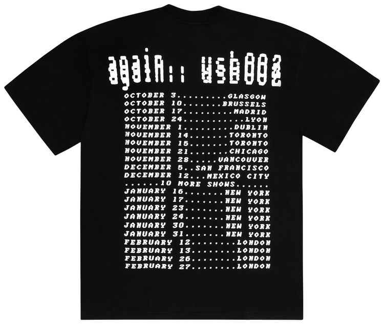 Cactus Plant Flea Market x Fred Again Folders Tee Black