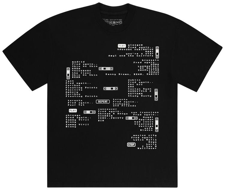 Cactus Plant Flea Market x Fred Again Play Tee Black