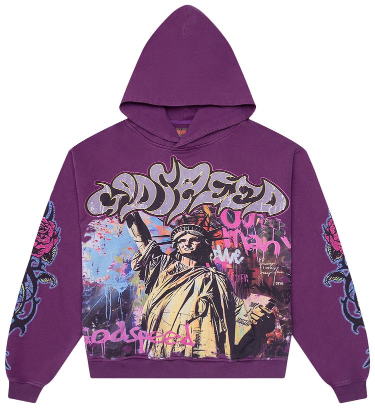 Godspeed Vandal Hoodie Purple