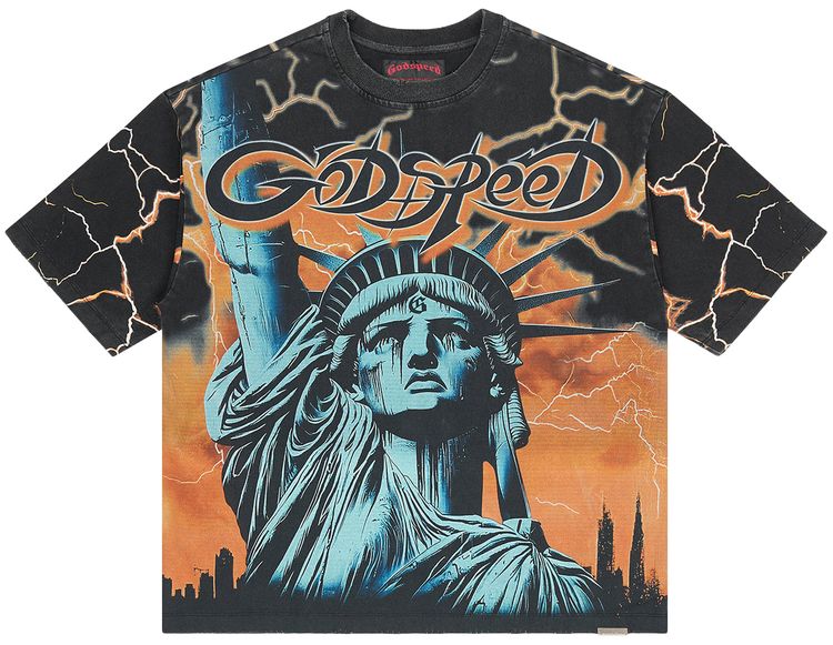 Godspeed Voltage T Shirt Orange