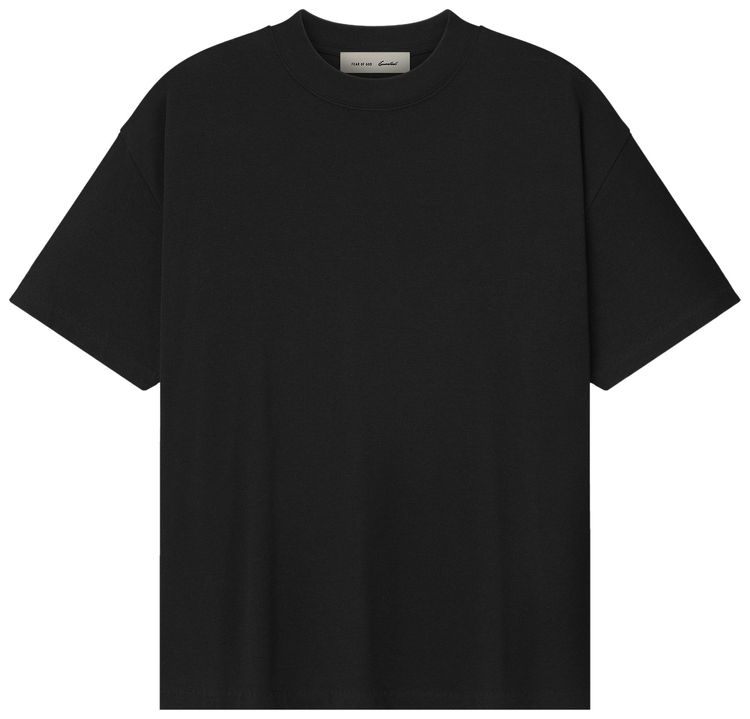 Fear of God Essentials Signature Essential Tee Vintage Black