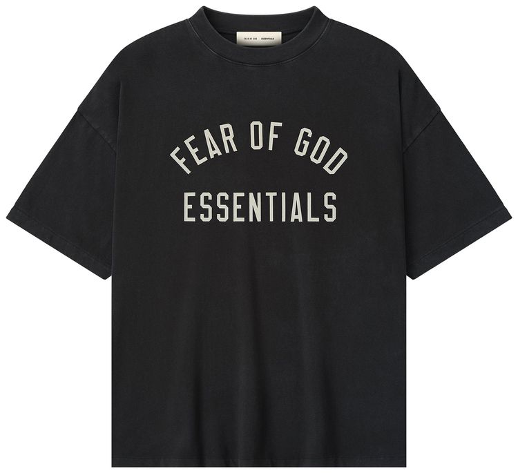 Fear of God Essentials 90s Short Sleeve Tee Vintage Black