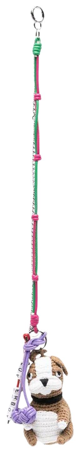 Charles Jeffrey Loverboy Character Crochet Bag Charm Beige