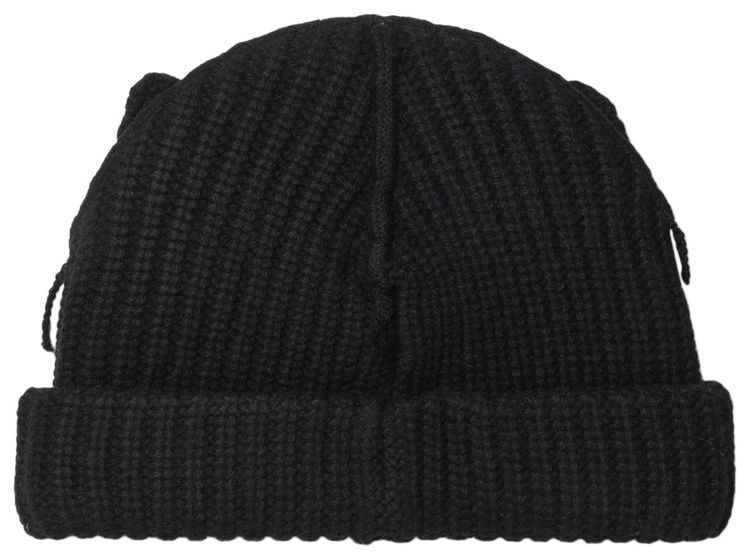 Charles Jeffrey Loverboy Chunky Ears Beanie BlackWhite