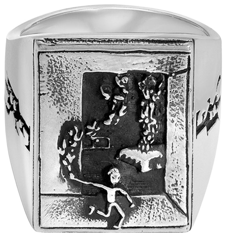 Enfants Riches Deprimes Minutemen Championship Ring Silver