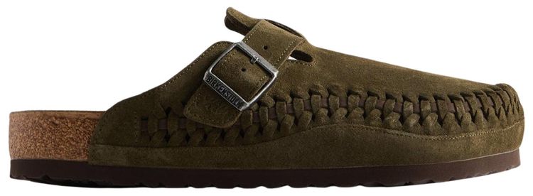 Kith x Birkenstock Boston Braided Thyme