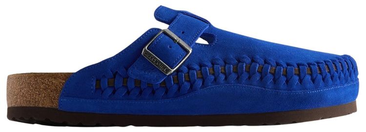 Kith x Birkenstock Boston Braided Ultra Blue