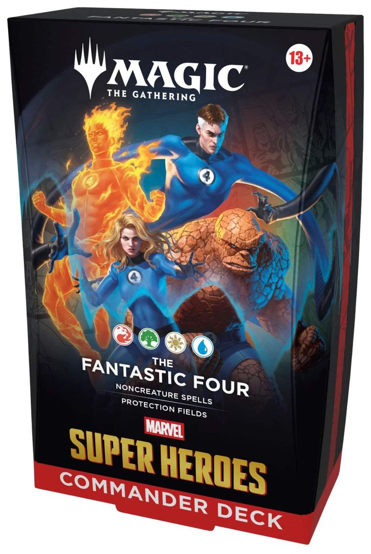 Magic The Gathering Marvel Super Heroes The Fantastic Four Commander Deck