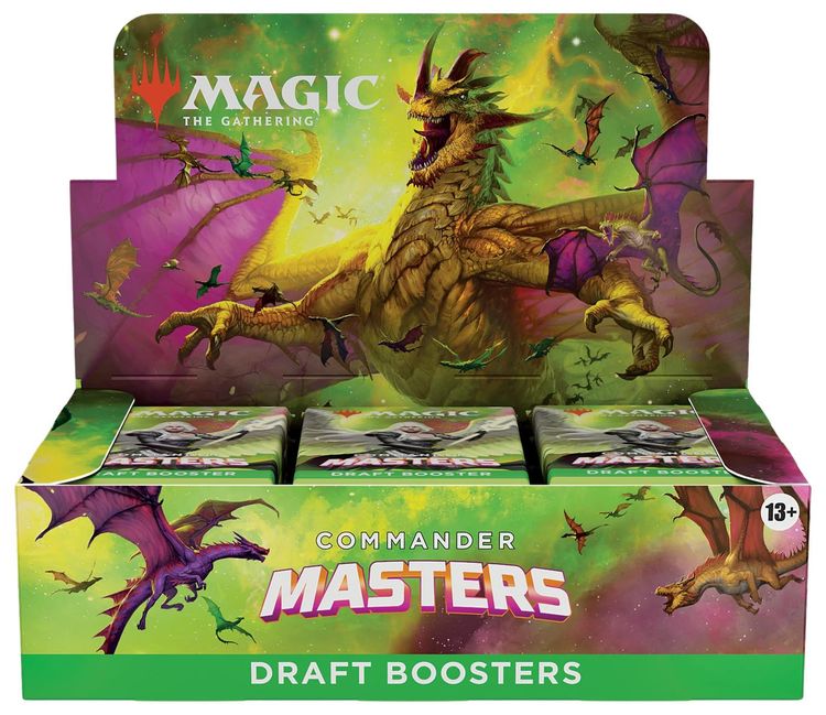 Magic The Gathering Commander Master Draft Booster Box