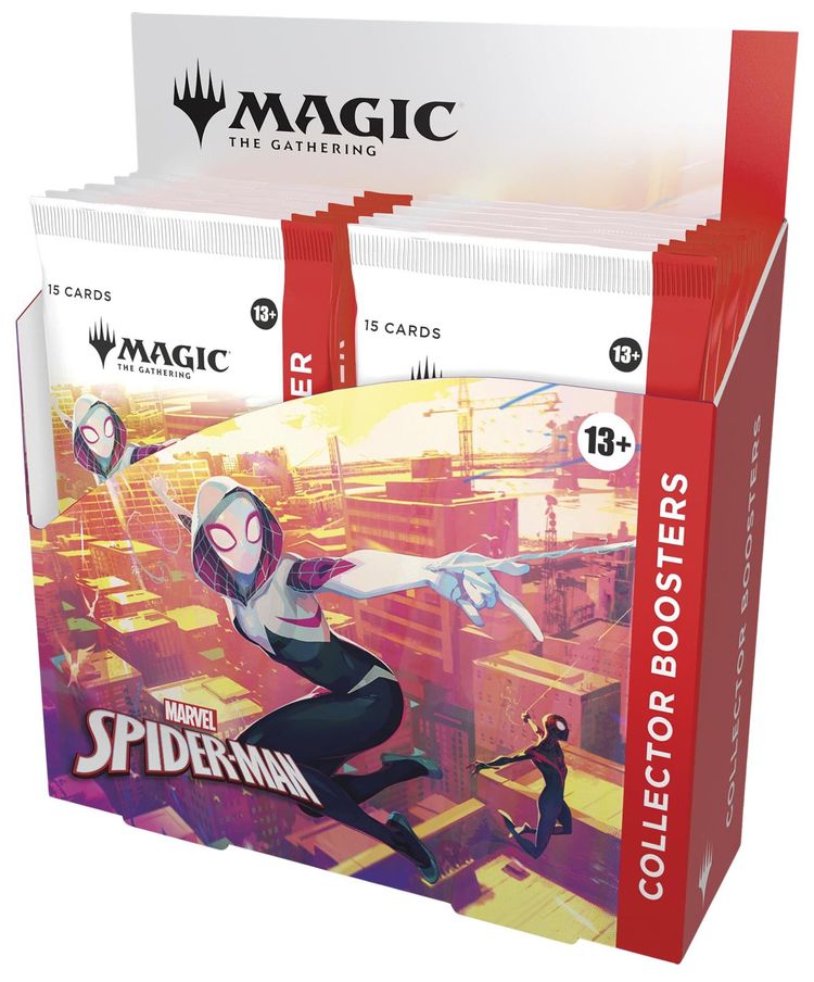 Magic The Gathering Marvels Spider Man Collector Booster Box