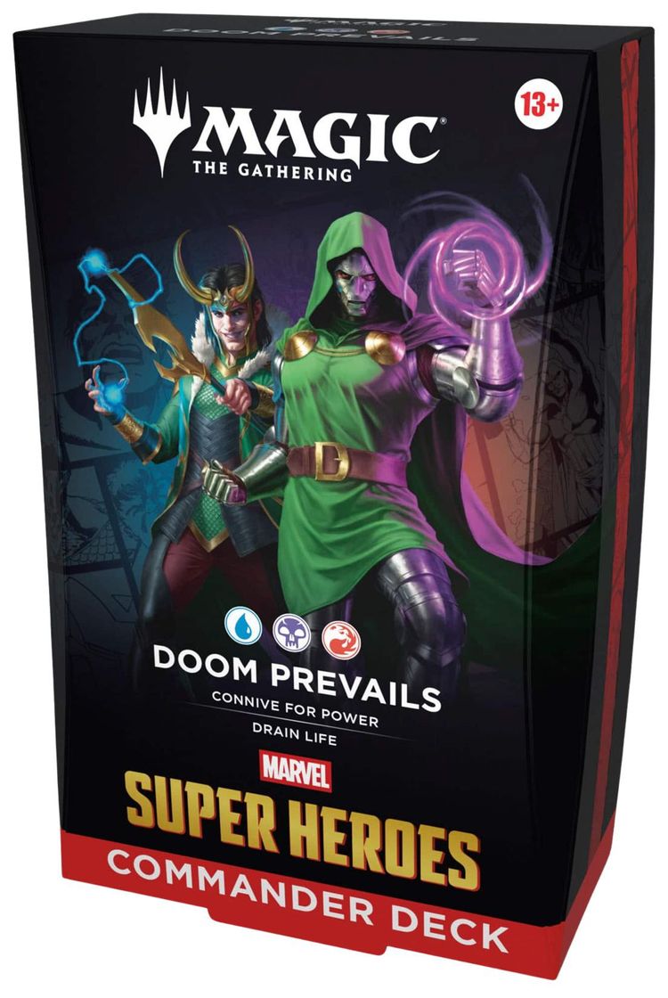 Magic The Gathering Marvel Super Heroes Doom Prevails Commander Deck
