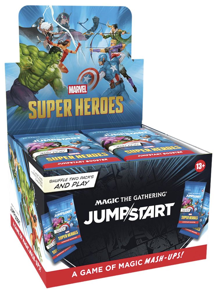 Magic The Gathering Marvel Super Heroes Jumpstart Booster Box