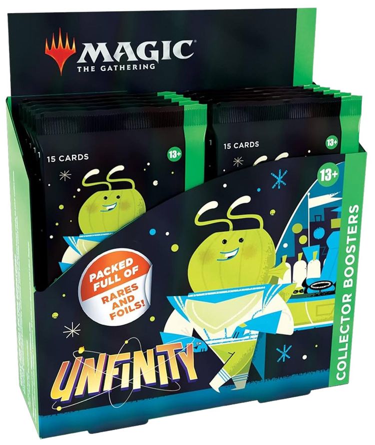 Magic The Gathering Unfinity Collector Booster Box 12 Packs