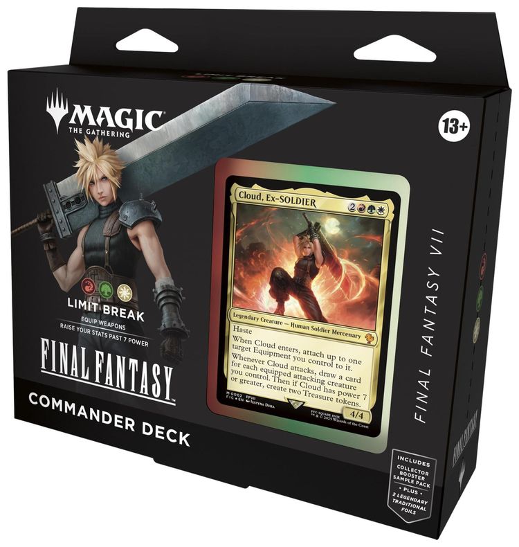 Magic The Gathering Final Fantasy Commander Deck Limited Break