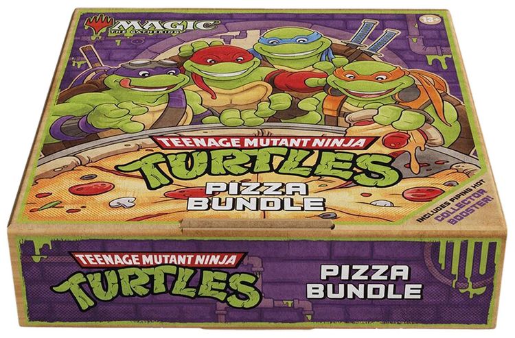 Magic The Gathering Teenage Mutant Ninja Turtles Pizza Bundle