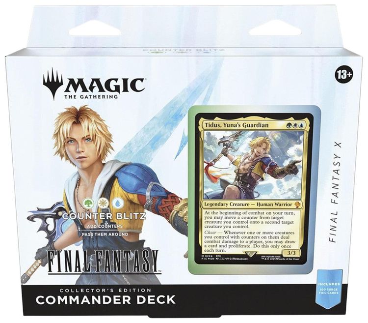 Magic The Gathering Final Fantasy Counter Blitz Collectors Edition Commander Deck
