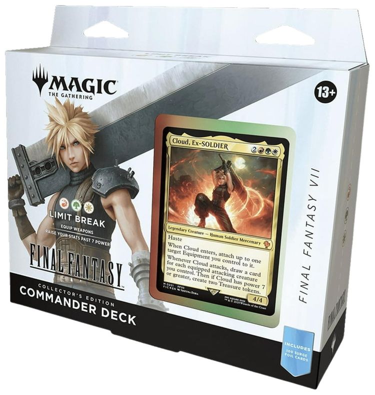 Magic The Gathering Final Fantasy Commander Deck Limit Break Collectors Edition