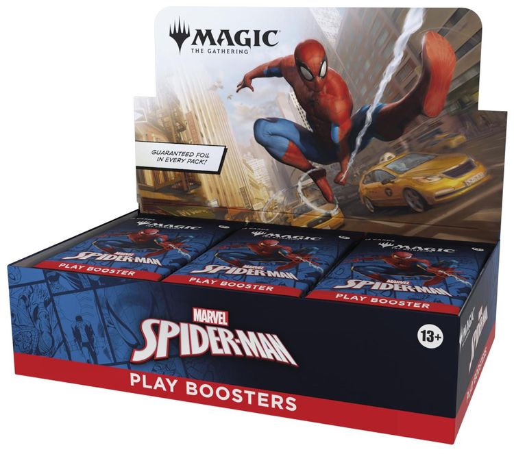 Magic The Gathering Marvels Spider Man Play Booster Box